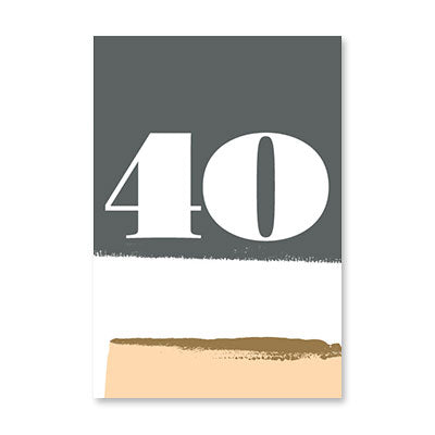 40 PAINTERLY BKGD BIRTHDAY CARD BY RPG