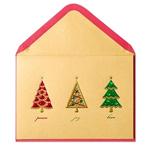 Papyrus Christmas Tree Trio Card