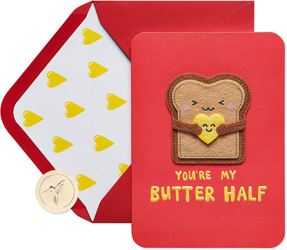 Papyrus Funny Valentine's Day Card (Butter Half)