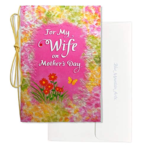 Blue Mountain Arts Greeting Card “For My Wife on Mother’s Day” Says “Thank You” and “I Love You” to an Amazing Woman, Mom, and Wife (MHW315)