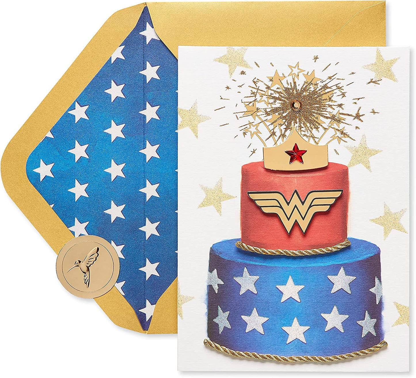 Papyrus Wonder Woman Birthday Card for Her (Amazing Birthday)