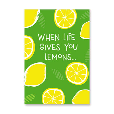 GIVES YOU LEMONS CARE CARD BY RPG