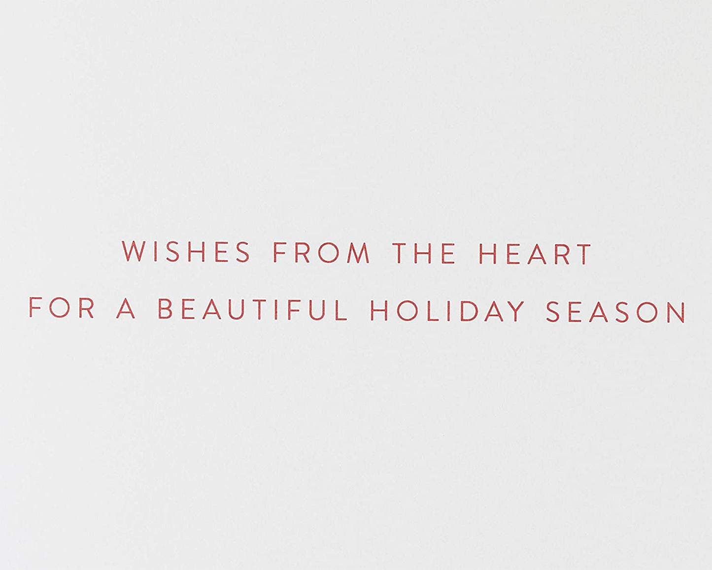 Papyrus Holiday Card (Wishes from the Heart)
