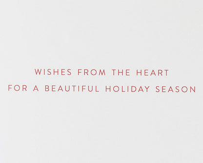Papyrus Holiday Card (Wishes from the Heart)