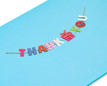 Papyrus Blank Thank You Card (Thank You Banner)