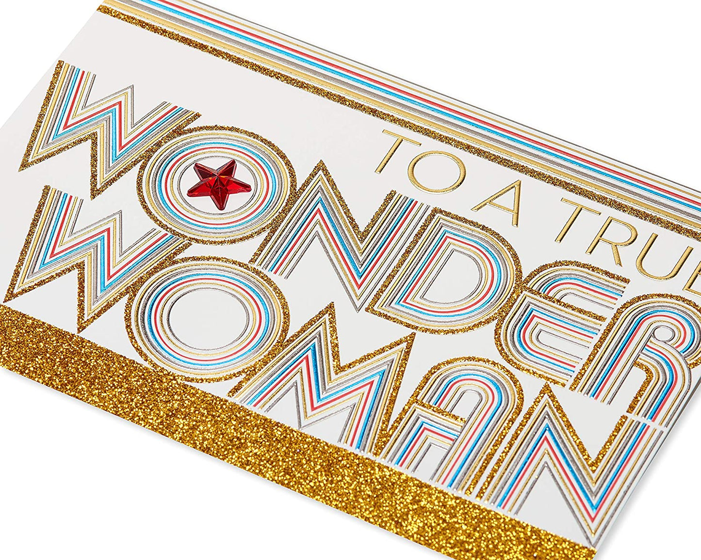 Papyrus Blank Wonder Woman Card for Her (True Wonder Woman)
