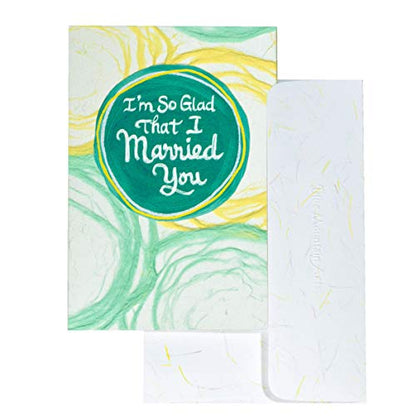 Blue Mountain Arts Greeting Card Handmade Paper Card Is Perfect For Birthday, Christmas, Anniversary