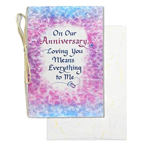 Blue Mountain Arts Anniversary Card—For Husband, Wife, or Significant Other (On Our Anniversary, I Want to Say More Than Just “I Love You”)