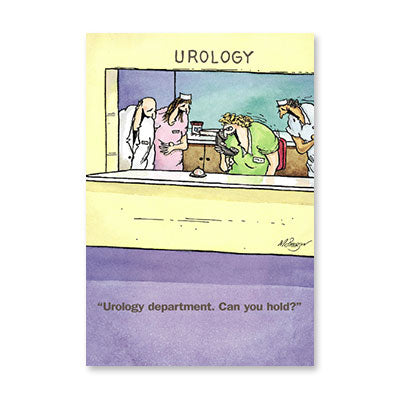 UROLOGY BIRTHDAY CARD BY RPG