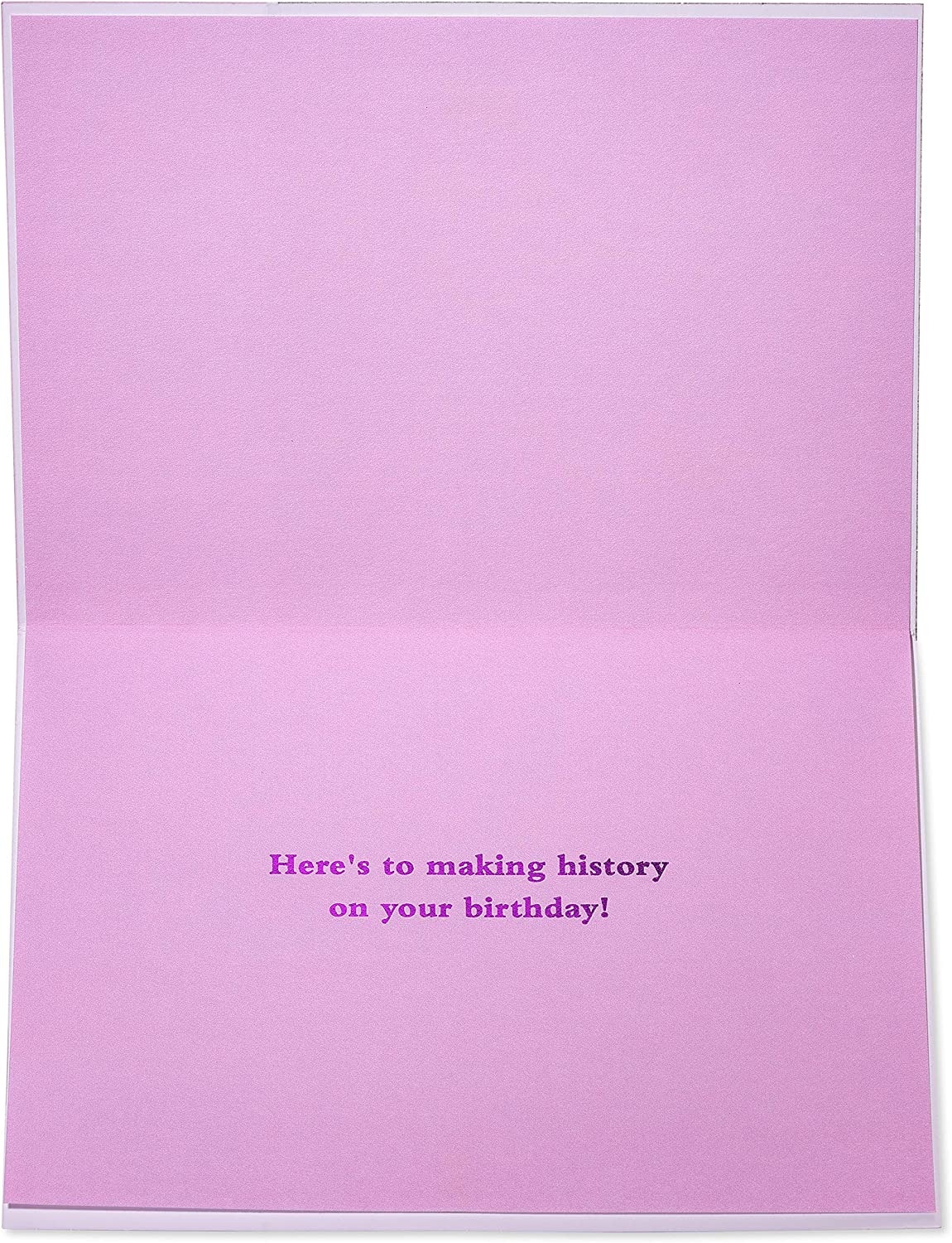 Papyrus Funny Birthday Card for Her (Making History)