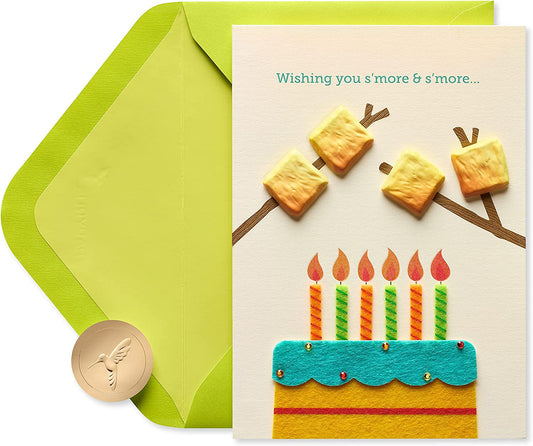 Papyrus Birthday Card (S'more Fun)