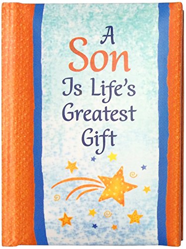 Blue Mountain Arts Little Keepsake Book"A Son Is Life's Greatest Gift" 4 x 3 in. Sentimental Pocket-Sized Gift Book from Mom or Dad for Birthday, Graduation, Christmas, or Just to Say “I Love You”