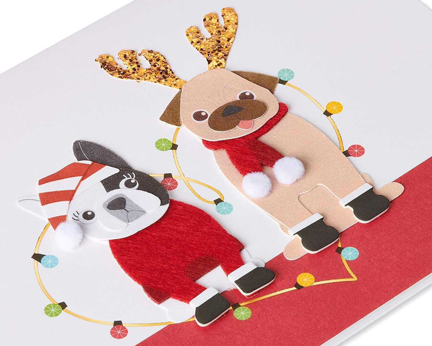 Papyrus Dog Christmas Card (By My Side)