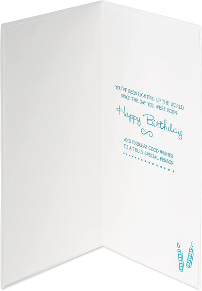 Papyrus Birthday Card (Lighting Up The World)