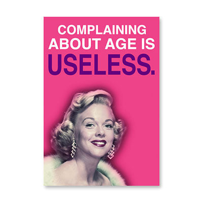 COMPLAINING IS USELESS BIRTHDAY CARD BY RPG