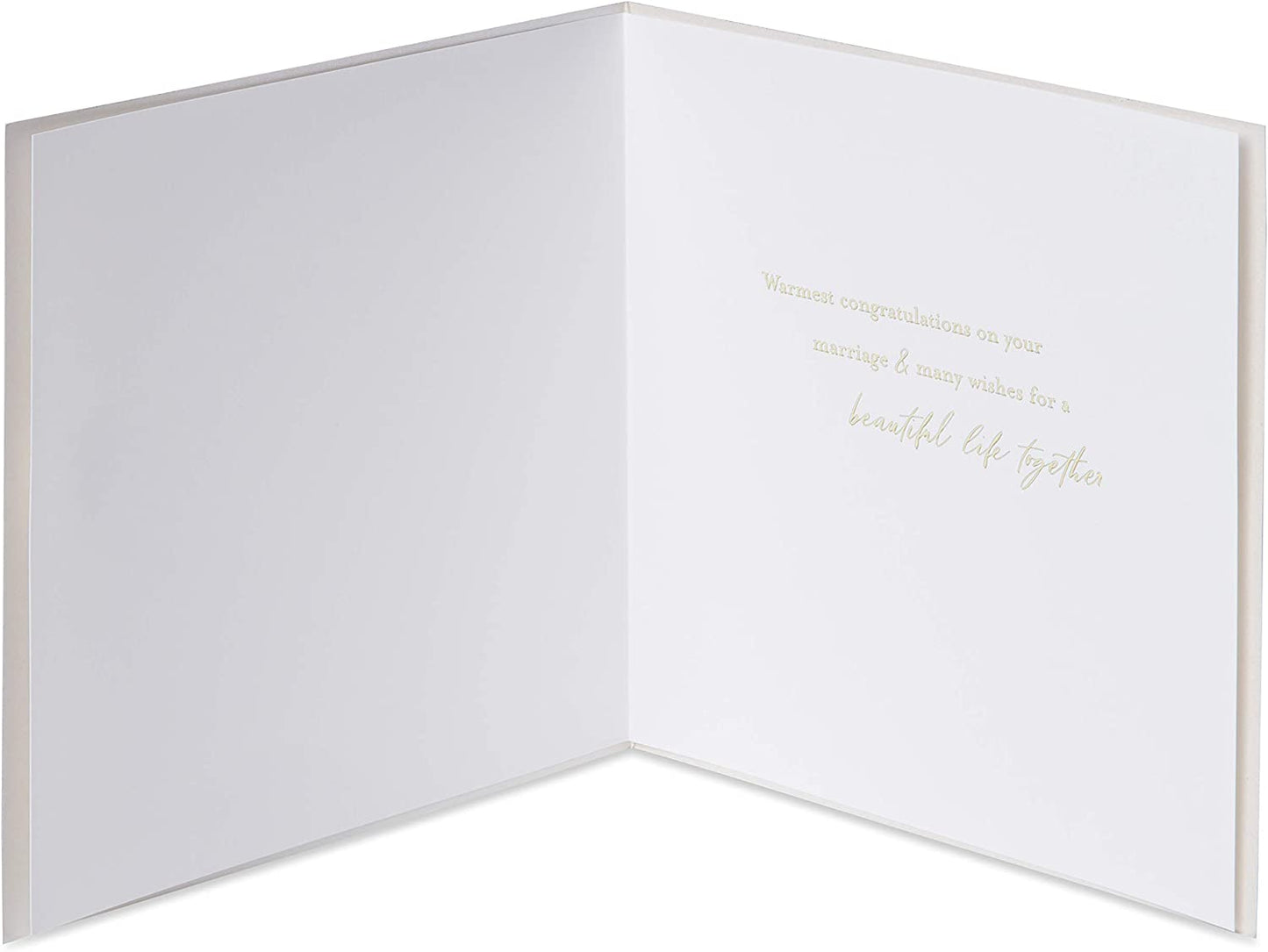 Papyrus Wedding Card (Wishes For A Beautiful Life)