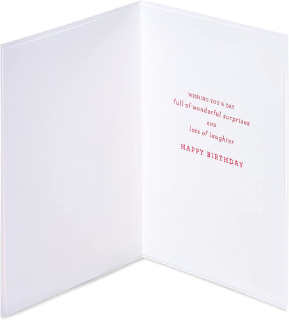 Papyrus Birthday Card for Her - BCRF Partnership (Wonderful Surprises)