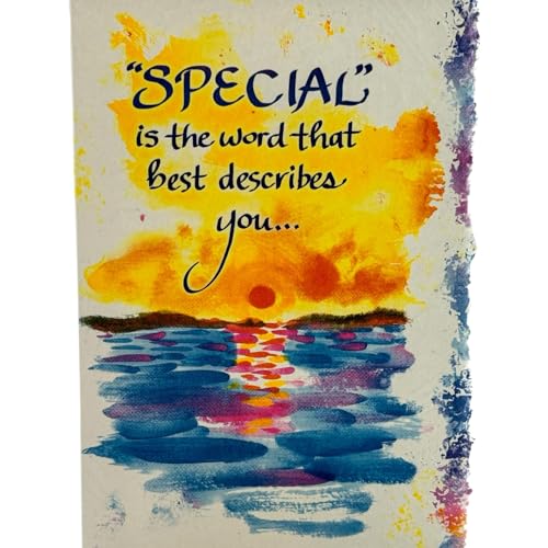 Blue Mountain Arts Greeting Card - Special Is the word that best describes you - CNB451