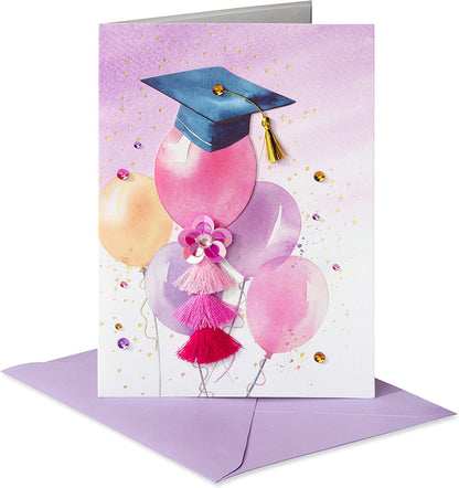 Papyrus Graduation Card (Fancy Hat)