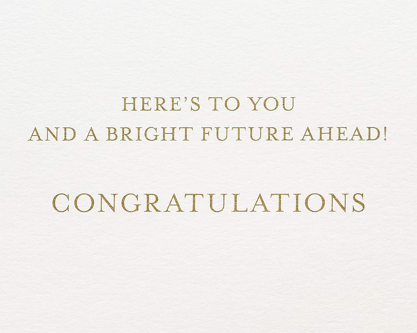 Papyrus Graduation Card (Bright Future, Lasercut Grad Cap)