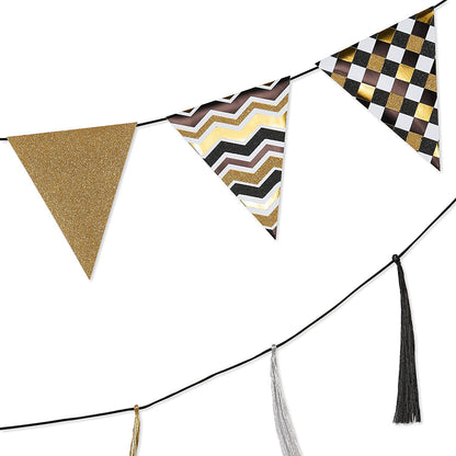 Papyrus Banner, Black & Gold Rush (1-Count)