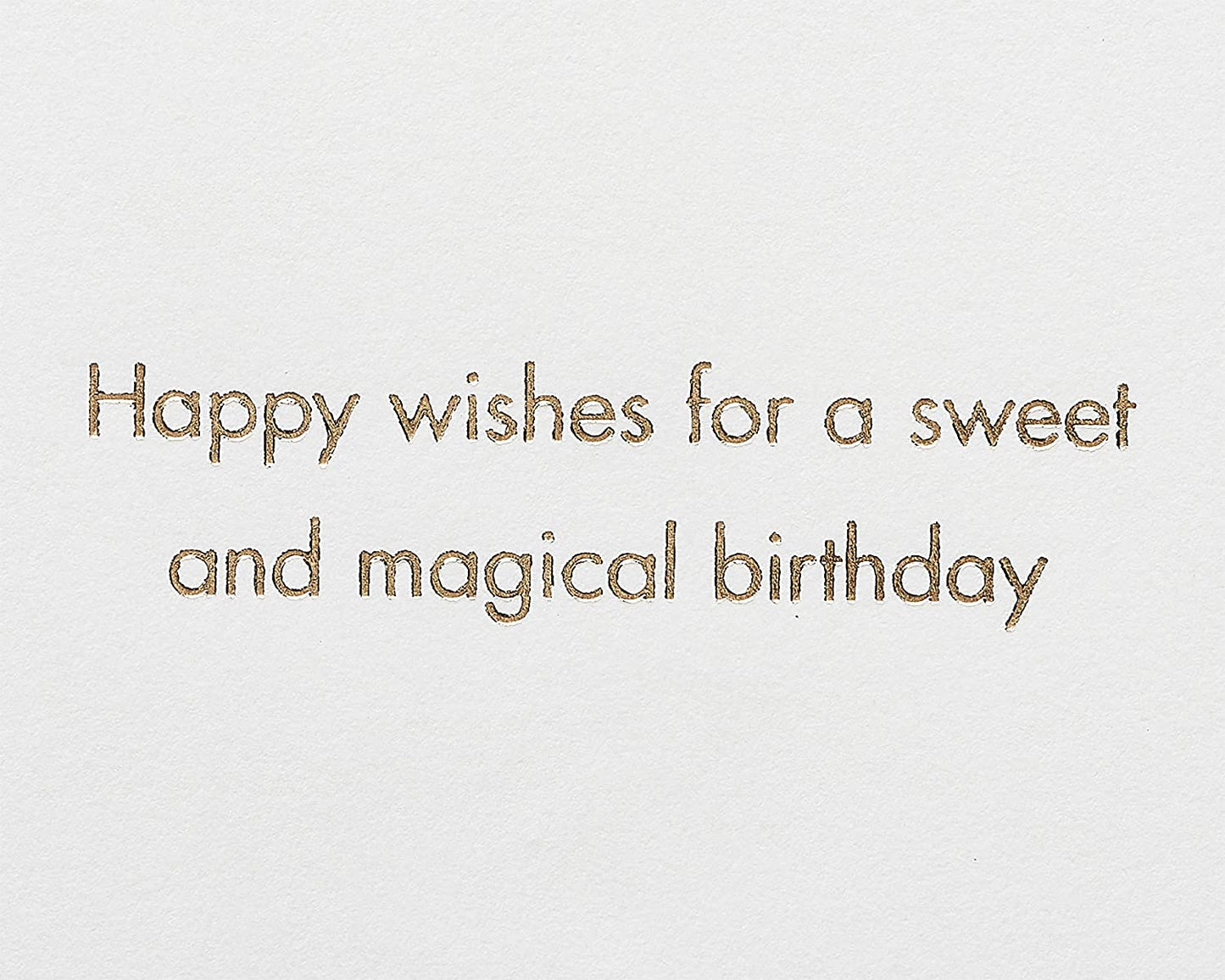 Papyrus Birthday Card (Sweet and Magical Birthday)