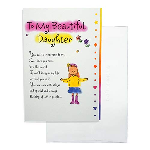 Blue Mountain Arts Greeting Card “To My Beautiful Daughter” Is Perfect for Christmas, Birthday, Graduation, or “Just Because” from a Loving Parent, by Ashley Rice