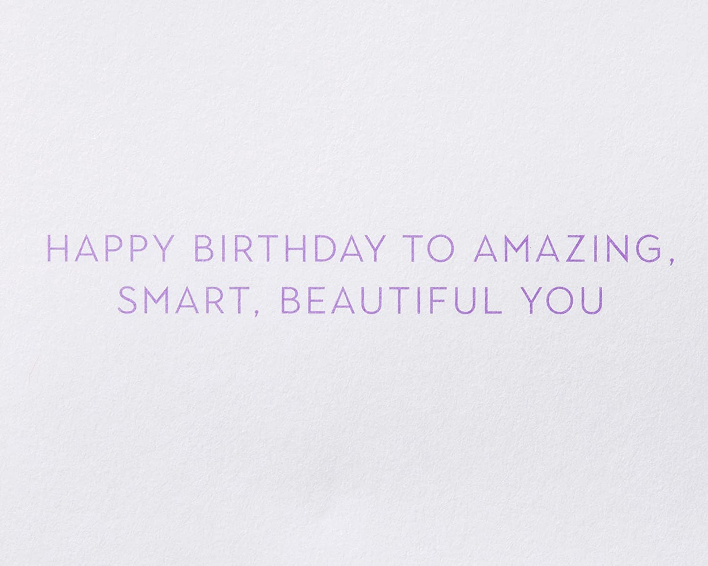 Papyrus 16th Birthday Card for Her (Amazing, Smart, Beautiful You)