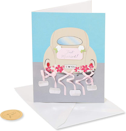 Papyrus Wedding Card (to Your Amazing Journey)