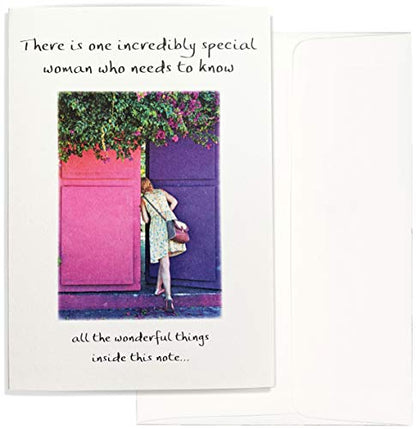 Blue Mountain Arts Greeting Card for a Woman