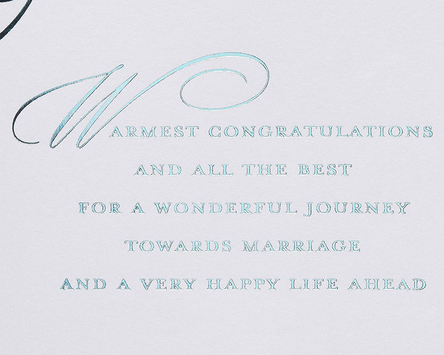 Papyrus Engagement Card (Happy Life Ahead)