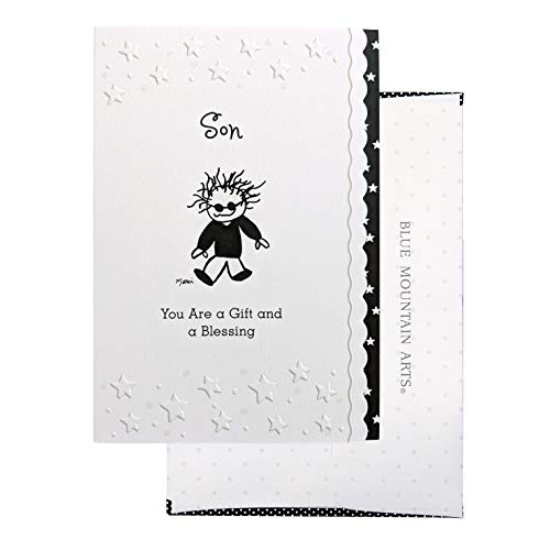 Blue Mountain Arts Greeting Card “Son You Are a Gift and a Blessing” Is the Perfect Birthday, Christmas, or Graduation Card for an Extraordinary Son, by Marci and the Children of the Inner Light