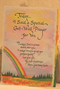 Blue Mountain Arts (BM2319) Get Well - Today... I Said A Special Get-Well Prayer For You
