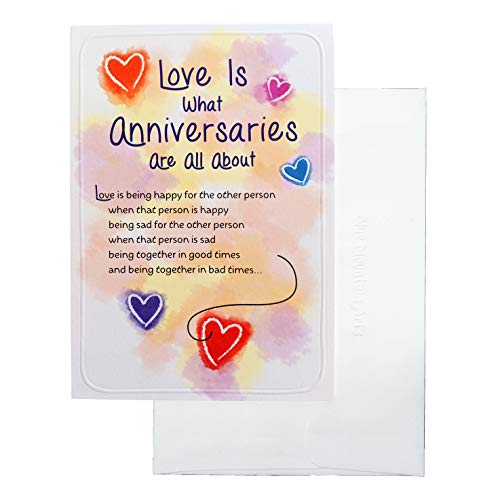 Blue Mountain Arts Greeting Card Handmade Paper Card Is Perfect For Birthday, Christmas, Anniversary
