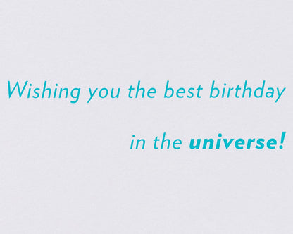 Papyrus Funny Birthday Card (Best Birthday in the Universe)