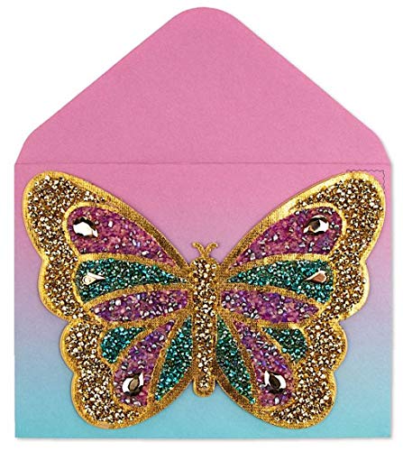 Papyrus Royal Butterfly Birthday Card