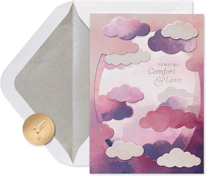 Papyrus Sympathy Card (Sending Comfort & Love)