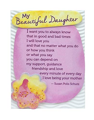 Miniature Easel Print with Magnet: My Beautiful Daughter