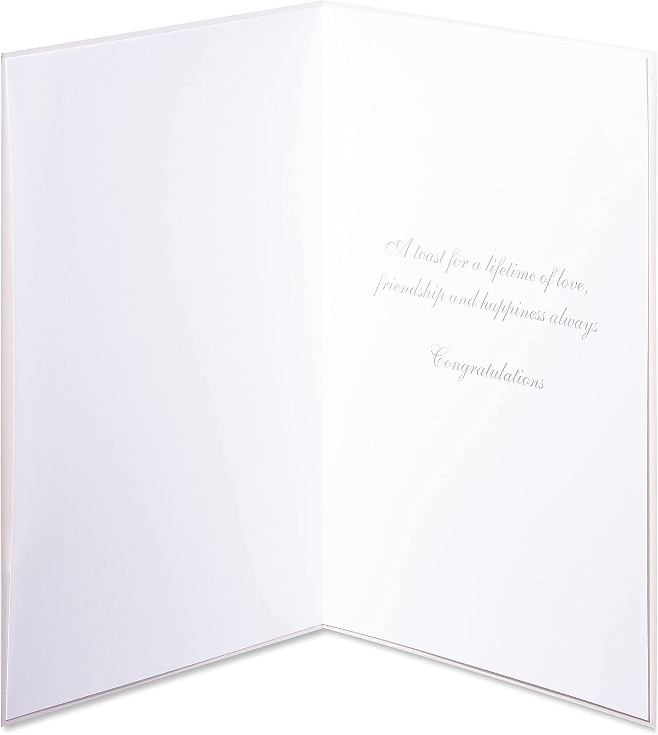 Papyrus Wedding Card (Toast for a Lifetime)